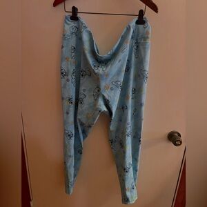 Disney Stitch Blue Leggings